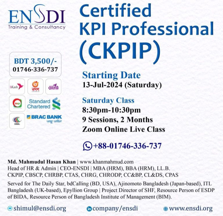 Certified KPI Professional (CKPIP)