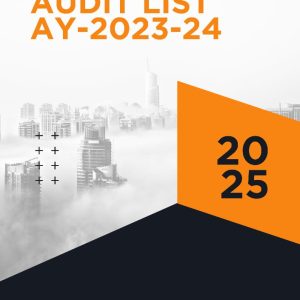 NBR Income Tax Audit List-2025 (AY 2023-24)